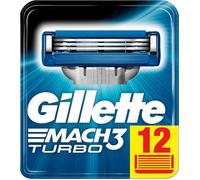 Rasoir Gillette Mach 3 Turbo - Pack de 12 lames
