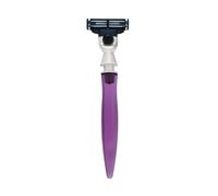 Rasoir Gillette Mach3, acrylique, violet