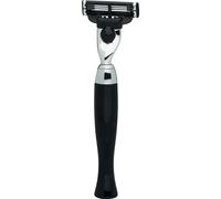 Rasoir | Gillette® Mach3® | résine précieuse noir Série "Premium Design VIENNA".