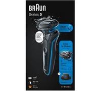 Rasoir homme - BRAUN 51-B1200s Wet & Dry - Noir & Bleu Noir et bleu G