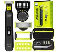 Rasoir hybride - Philips - OneBlade Pro 360 QP6542/15 - Visage et corps - Lames 360 - Trousse inclus
