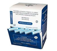 Rasoir jetable 2 lames à usage unique non stérile Boite de 100 pièces - 2912502- Certifié France Medical Industrie