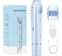 Rasoir KLYNE - L’innovation du rasage pour une peau douce et saine, étanche IPX7, rechargeable, adapté au corps, au visage, aux aisselles et aux jambes