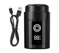 Rasoir Mini Électrique | Rasoir Imperméable,Tondeuse sans Fil USB Rechargeable Sèche & Mouillée pour Barbe, Corps, Épilation et Finition