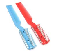 Rasoir Peigne Coupe à Cheveux Effileur - 2x - Lame Tondeuse - Mixte - Adulte