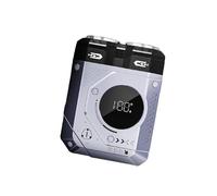 Rasoir portable à double lame lavable pour homme, IPX7 pour une utilisation complète humide/sec, mini rasoir électrique, charge rapide, longue durée de vie de la batterie, rasoir magnétique à double