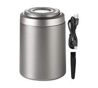 Rasoir portable - Tondeuse à moustache faciale étanche 6600 tr/min | Tondeuse de précision, outil de rasage, outil de toilettage rechargeable par USB à faible bruit pour la maison et les voyages