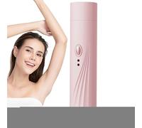 Rasoir pour femme, double tête sans fil imperméable pour zone intime, articles de soins personnels pour peau sensible, usage quotidien, voyage et bikini