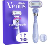 Rasoir Pour Femme Extra Smooth Swirl, Recharge A 5 Lames Et Manche Réutilisable, Pivotant, Conçu Pour Glisser Dans Tous Les Courbes Du Corps, Rasage Doux Même Des Zones Difficiles[Z537]