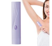 Rasoir pour femme, tondeuse de bikini imperméable sans fil avec double tête, épilateur pour visage, peau sensible, aisselles et voyage