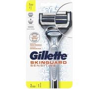 Rasoir pour homme - Gillette - Skinguard Sensitive - Peaux Sensibles - 1 Recharge