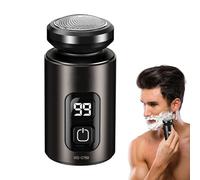 Rasoir pour homme, tondeuse à nez 3 en 1 et rasoir électrique avec station de charge sur pied, utilisation humide et lame de rasoir