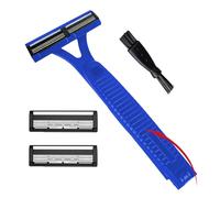 Rasoir Pour Le Dos,Épilateur Masculin pour le Dos - Précision Ergonomique avec Maillage de Protection Utilisation Humide et Sèche pour le Corps