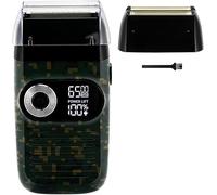 Rasoir professionnel for hommes, nettoyage des cheveux, lame de rasoir électrique, tête, moteur rotatif(Green)