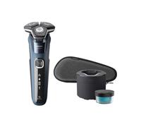 Rasoir rotatif Philips S5880/50 Series 5000 SkinIQ 3 têtes Mouillé & sec Bleu océan/Noir