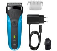 Rasoir sans fil Braun Series 3 310s - Tête lavable - Autonomie 20 min - Bleu