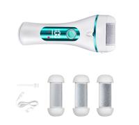 Rasoir sans fil pour callosités avec fonction d'étanchéité IPX5 et corps léger pour une manipulation et un nettoyage faciles Grattoir portable pour les pieds