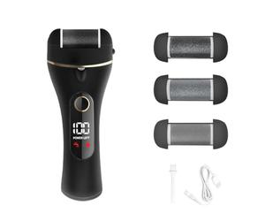Rasoir sans fil pour callosités avec fonction d'étanchéité IPX5 et corps léger pour une manipulation et un nettoyage faciles de la machine à lisser les pieds