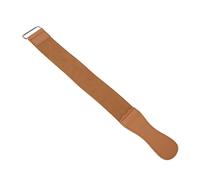 Rasoir Strop en cuir synthétique - Outil professionnel pour l'affûtage final, polyvalent pour rasoirs droits, cutters et ciseaux, idéal pour barbiers
