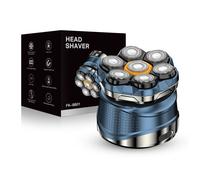 Rasoir Tete Chauve Homme,Rechargeable Sans Fil Tondeuse Cheveux Hommes, Utilisation Humide Et Sèche Skull Shaver,Rasoir Électrique