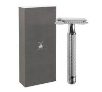 Rasoir traditionnel, lame de rasoir, laiton chromé, MÜHLE R89