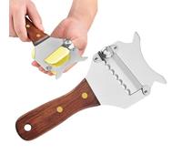 Rasoir tranchant truffe, taille truffe | râpe à truffes en acier inoxydable avec poignée en bois, outils de cuisine réglables, lavables au lave-vaisselle, pour truffe au chocolat, légumes