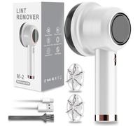 Rasoirs Anti-Bouloches électrique, Nettoyant Anti-Peluches avec 2 Lame de Rasage de Rechange, Rasoir à Peluches en Tissu Portable pour vêtements, Meubles, literie, tapisv