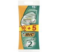 Rasoirs Bic Comfort 2 avec étui, 10+5 pièces