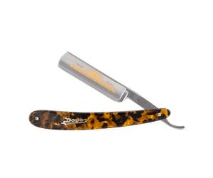 Rasoirs droits 5/8" carbon | Bouclier acrylique spécial