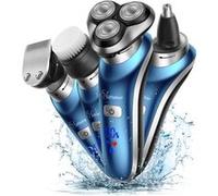 Rasoirs électriques HATTEKER RSCX-9608 4in1 Bleu Bleu