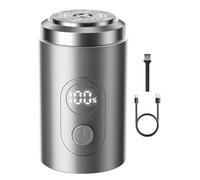 Rasoirs Électriques pour Hommes - Rasoir de Voyage Rechargeable Portatif,Longue Autonomie, Affichage Numérique, Outil De Toilettage Imperméable Pour Homme Père Mari Petit Ami