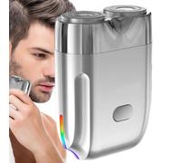 Rasoirs électriques pour hommes,Rasoirs électriques - Rasoirs à double anneau en maille flottante,Rasoir de voyage, rasoirs portables pour hommes, toilettage p