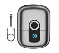 Rasoirs Électriques Pour Hommes | Tondeuse Barbe Homme Compacte,Kit de Toilette Rechargeable Sans Fil Imperméable pour Peau Sensible, Taille-Barbe Portable