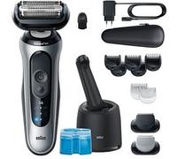 Braun Rasoir électrique homme Series 6 62‑S7650CC – Argent, lames flexibles, tondeuse