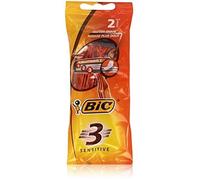 Rasoirs jetables - BIC - Bic 3 Sensitive - Lot de 2 - Pour peau sensible - Mixte