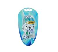 Rasoirs Jetables - Bic - Soleil Bella - 4 Lames - 3 Unités - Femme