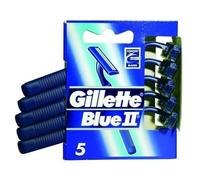 Rasoirs Jetables - GILLETTE - Blue II - 2 Lames - 5 Unités - Pour Homme