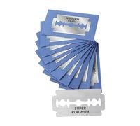 Rasoirs Jetables Recharges - 10 Pièces Têtes De Rasoir Double Extrémité - Accessoires De Rasage Sécurisés Manuel Pour Hommes Femmes Usage Domestique Salon Coiffure Voyage Maquillage