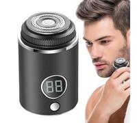 Rasoirs Mini Pour Hommes,Rasoir Rechargeable Mini Humide Et Sec,Rasoir Électrique Étanche | Pour Toilette Quotidienne Visage Et Barbe Voyage Et Affaires Hommes Père Et Petit Ami
