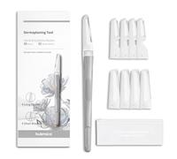 Rasoirs pour le visage pour femme, rasoir Dermaplane, outil de dermaplaning pour le visage, rasoir dermaplaning, rasoirs faciaux pour femmes, rasoirs à sourcils durables, 1 rasoir + 8 recharges de