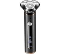 Rasoirs, Rasoir électrique étanche for hommes, coque métallique, rechargeable, for barbe sèche et humide