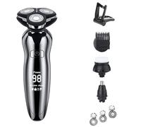 Rasoirs, Rasoir électrique for homme, tondeuse à barbe et moustache, lavable et rechargeable par USB