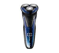 Rasoirs, Rasoir électrique for hommes, étanche, sans fil, rechargeable, rotatif, humide et sec