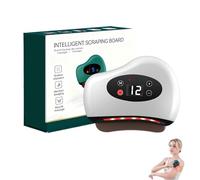 Raspador de pies Thermaedge, con vibración de 12 niveles para alivio profundo del tejido, compresa caliente a temperatura constante de 42 °C, para el cuidado de los músculos (01#)