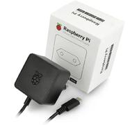 Raspberry Fuente de Alimentación USB-C para 4 5V 3A 15W Negra