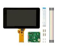 Raspberry Pi 2473872 pièce de Rechange pour Tablette Écran - Pièces de Rechange pour tablettes (Écran, Noir, 800 x 480 Pixels, 17,8 cm (7"))