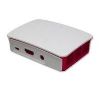 Raspberry Pi 2519567 accessoire pour carte de développent Logement Rouge, Blanc