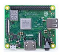 Raspberry Pi 3 Model A+ - Carte mère ultra-compacte avec processeur ARM Cortex-A53 Quad-Core 1.4 GHz - RAM 512 Mo - HDMI - USB 2.0
