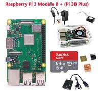 Raspberry Pi 3 Model B+ - Raspberry Pi - Starter Kit SD 64Go - HDMI - VGA - 64 Go