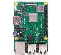 Raspberry Pi 3 Modèle B + Plaque de base, vert